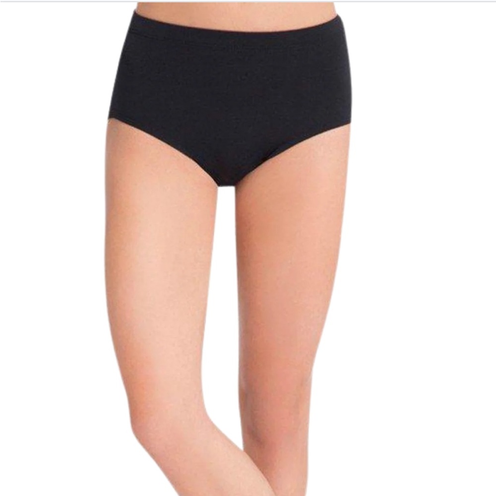 CAPEZIO women’s black size XS ballet dance briefs shorts NWT